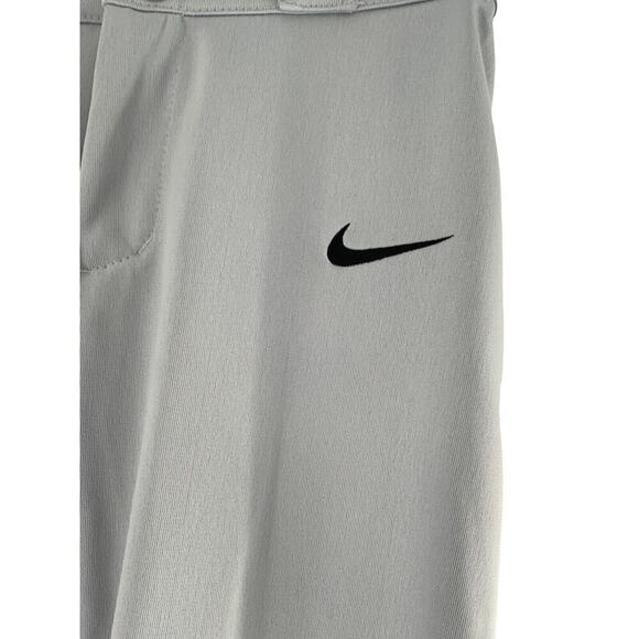 Nike Softball Pants Womens Small Stretch Slim Fit Button Swoosh Athleticwear NEW - Picture 9 of 11